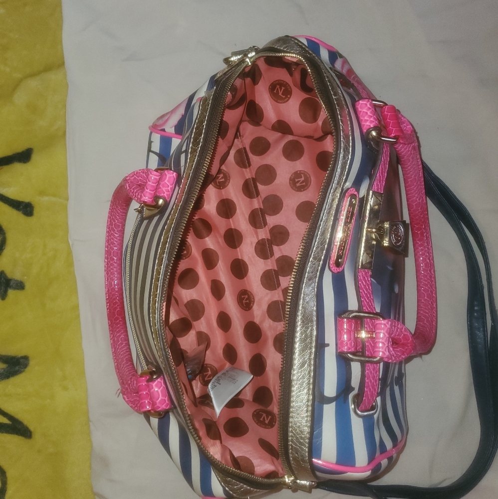 Printed large purse